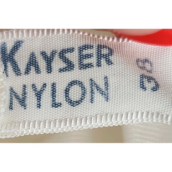 Vintage‎ 50s Slip Dress Nightgown Size 38 Ivory Kayser Nylon Maxi Ruffle Praire - Picture 5 of 8